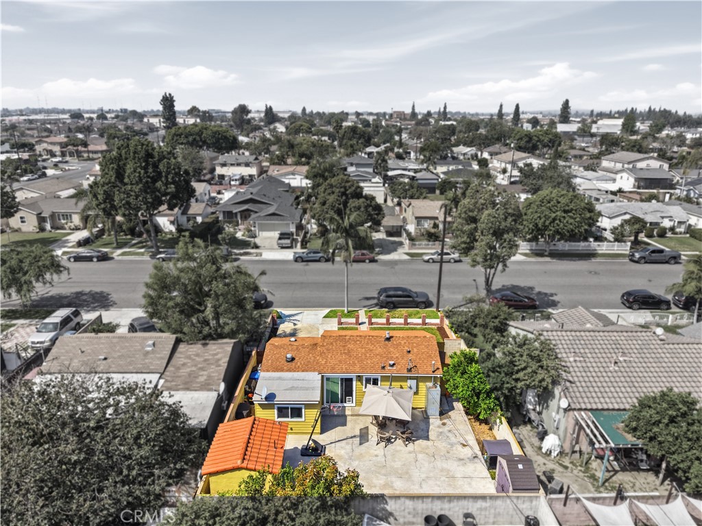 16436 Virginia Paramount, CA 90723 - Photo 26 of 26 an aerial view of a house with a swimming pool yard and outdoor seating