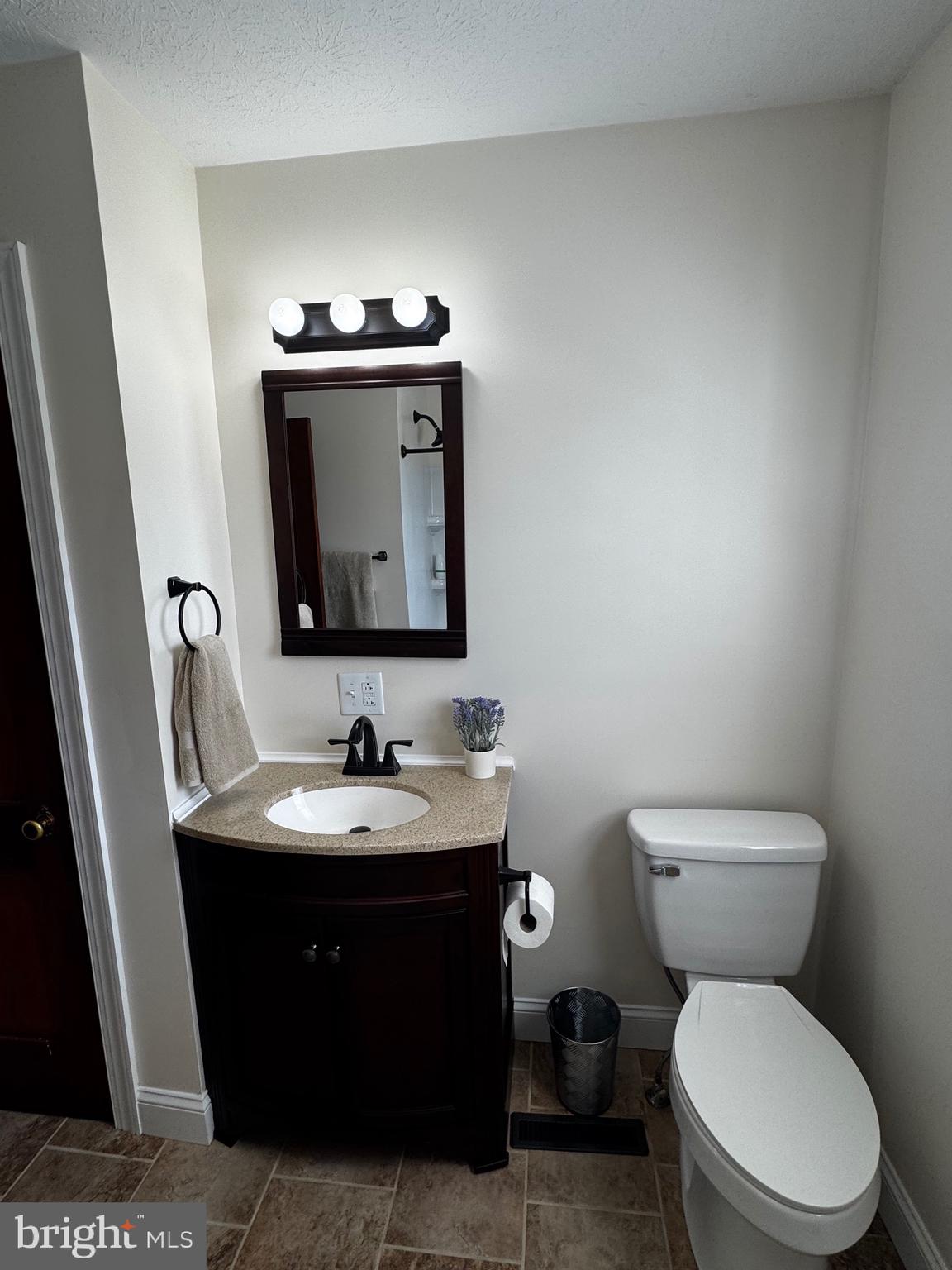 121 Center Street Mount Jackson, VA 22842 - Photo 37 of 46 a bathroom with a toilet sink and mirror