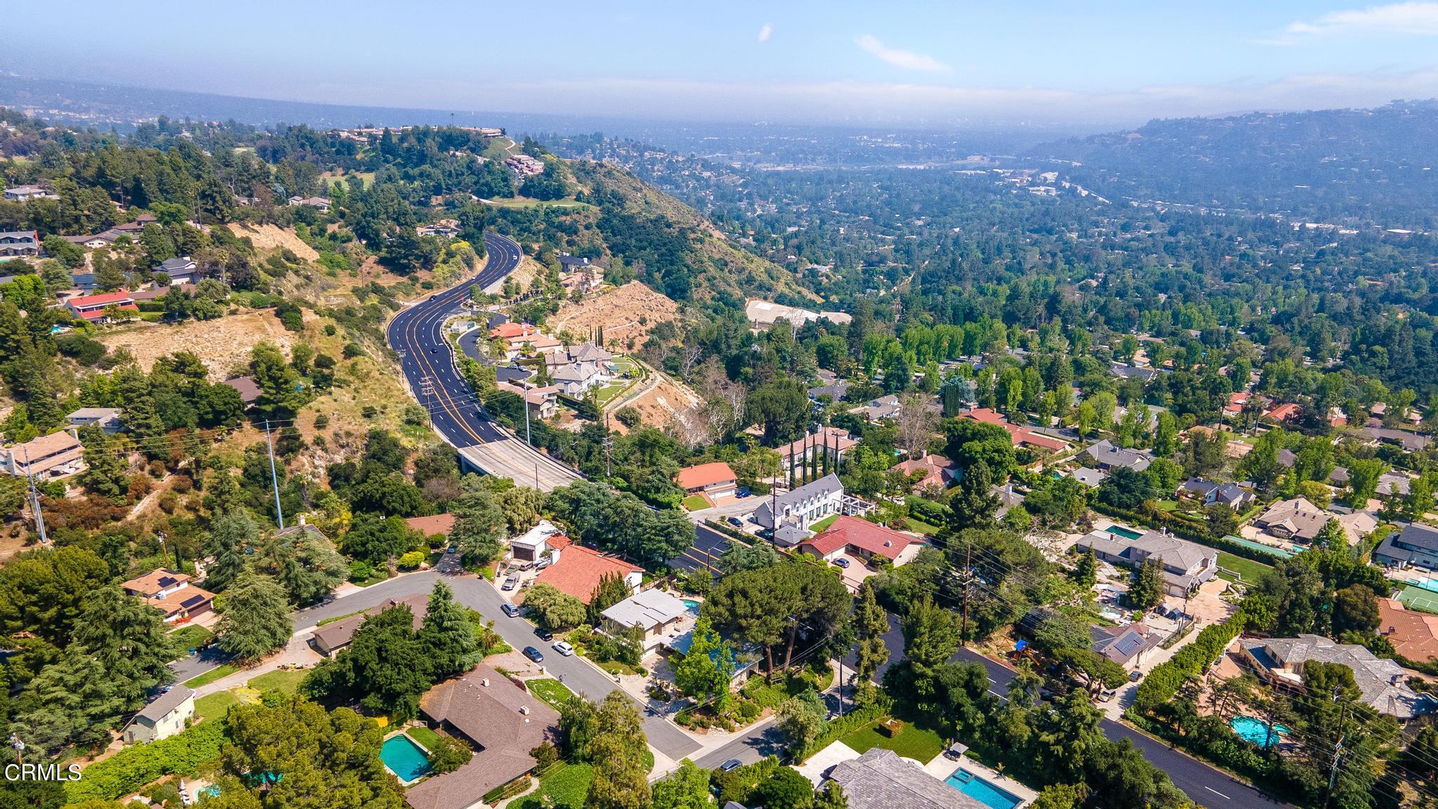 5212 Pizzo Ranch Road La Canada Flintridge, CA 91011 - Photo 43 of 44 an aerial view of a city