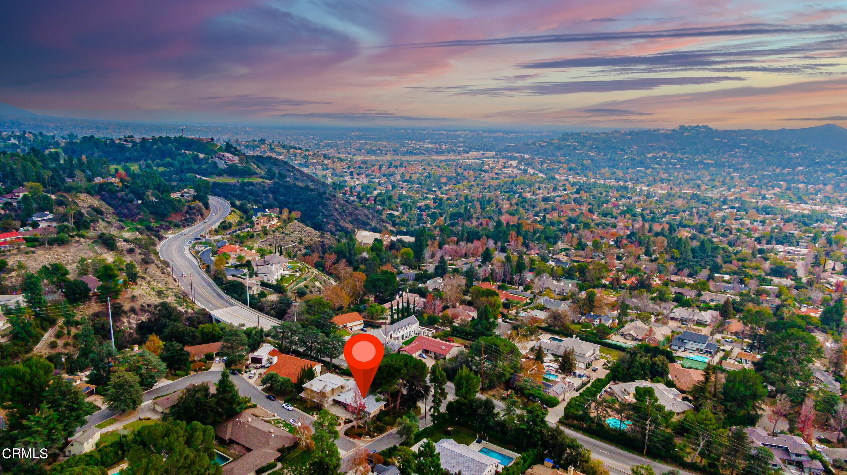 5212 Pizzo Ranch Road La Canada Flintridge, CA 91011 - Photo 44 of 44 an aerial view of a city
