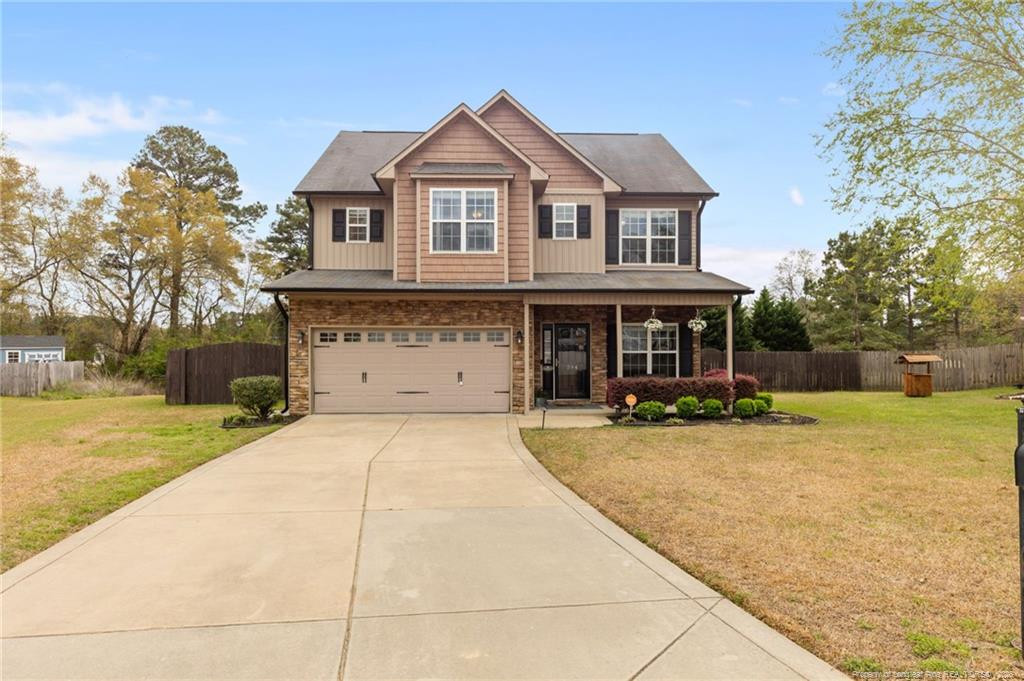 594 Allegiance Street Raeford, NC 28376 - Photo 1 of 49 a front view of house with yard