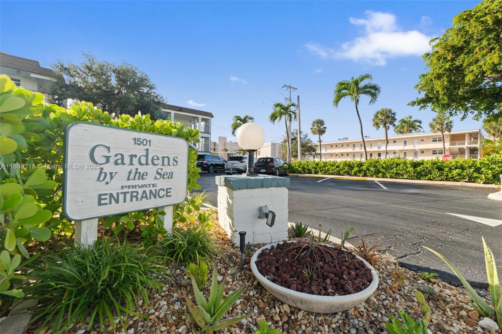 a sign on the side of the road