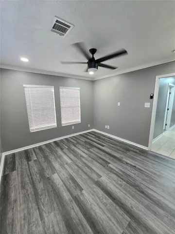 a view of empty room