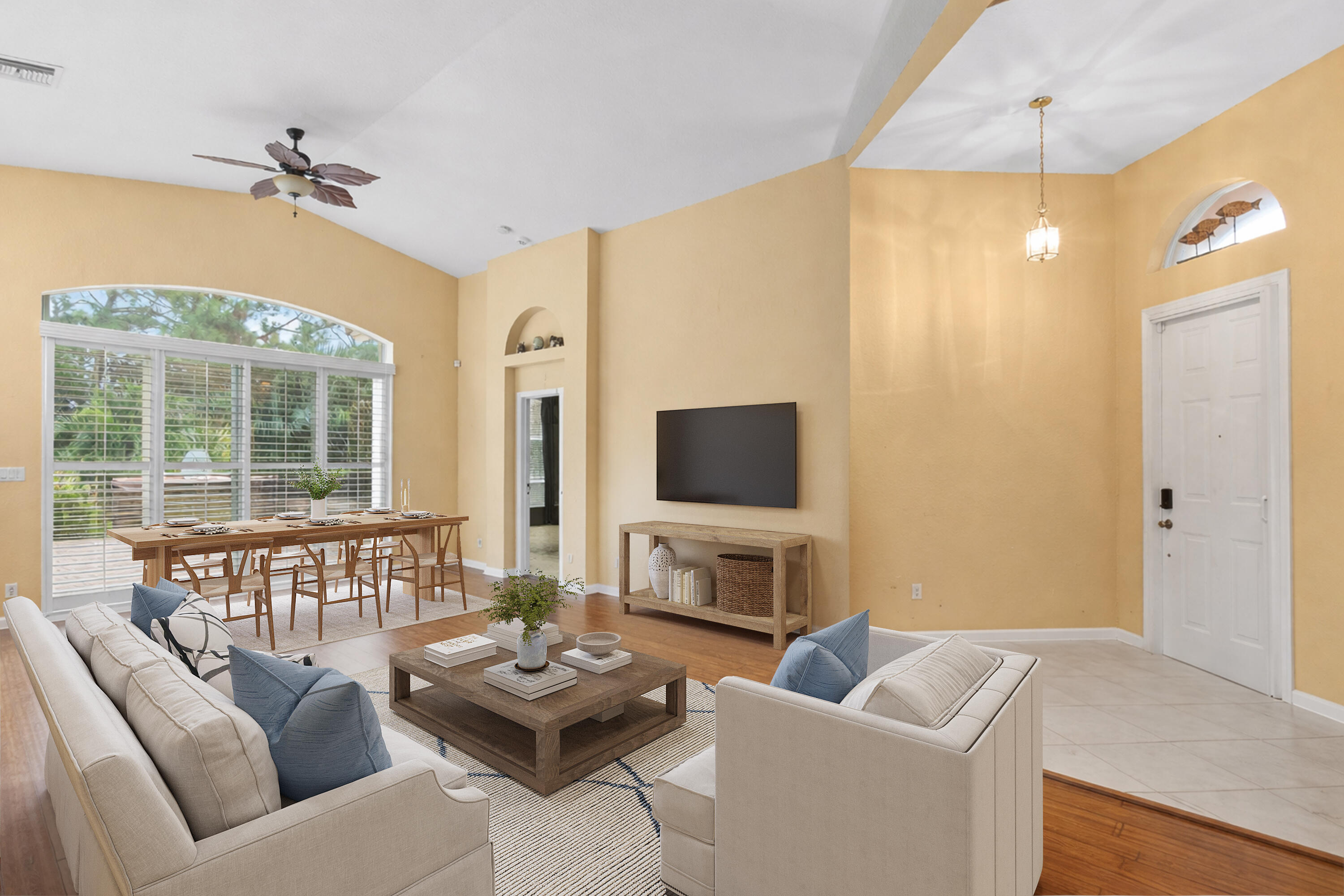 6159 Arlington Way Fort Pierce, FL 34951 - Photo 3 of 33 Living room staged