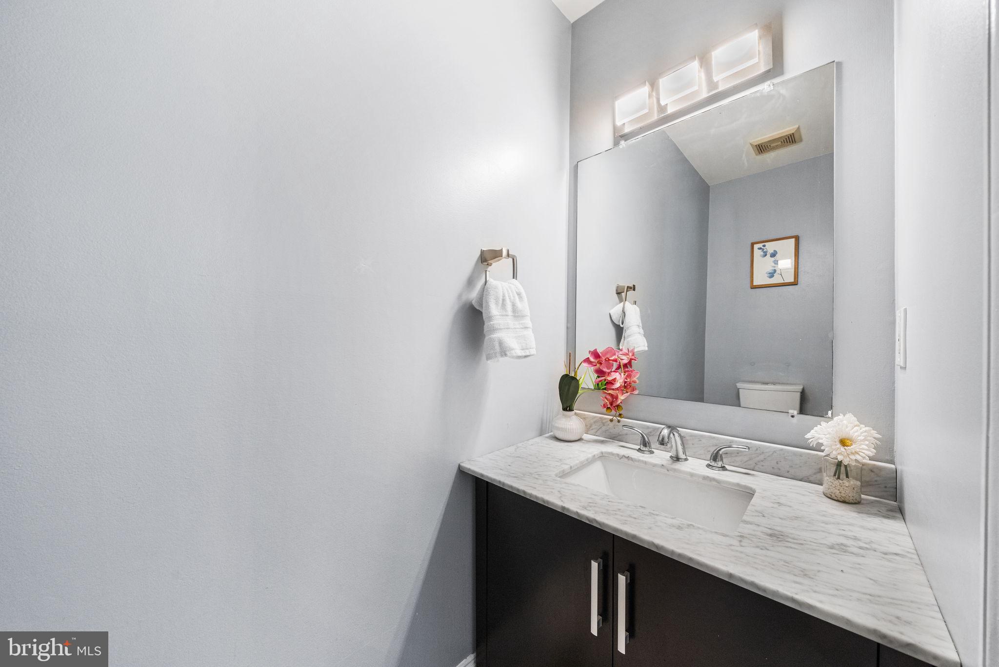 7403 Ridge Oak Court Springfield, VA 22153 - Photo 7 of 54 a bathroom with a sink and a mirror