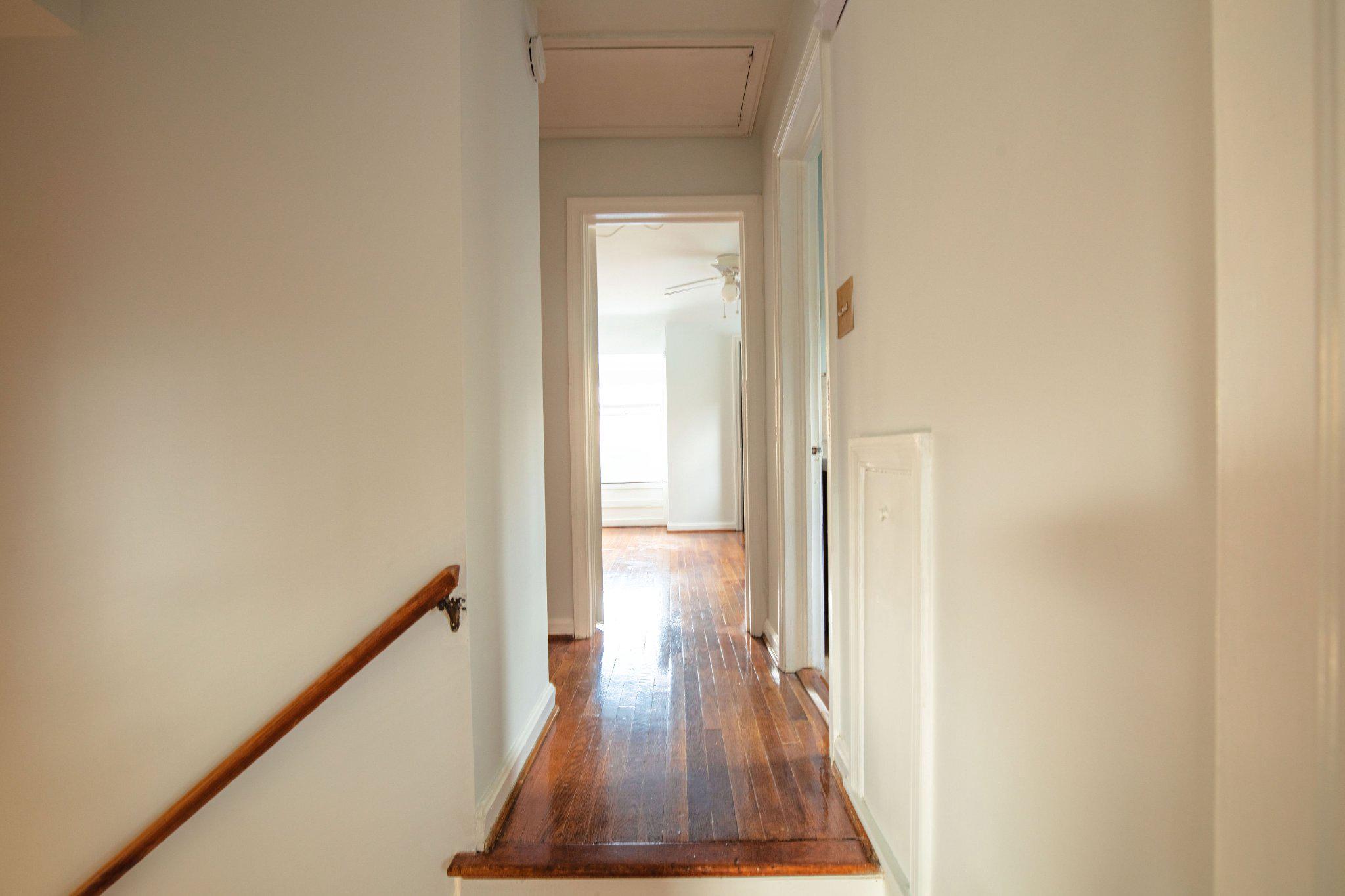 5810 Greenleaf Road Cheverly, MD 20785 - Photo 20 of 29 Inviting hallway with warm wood tones.