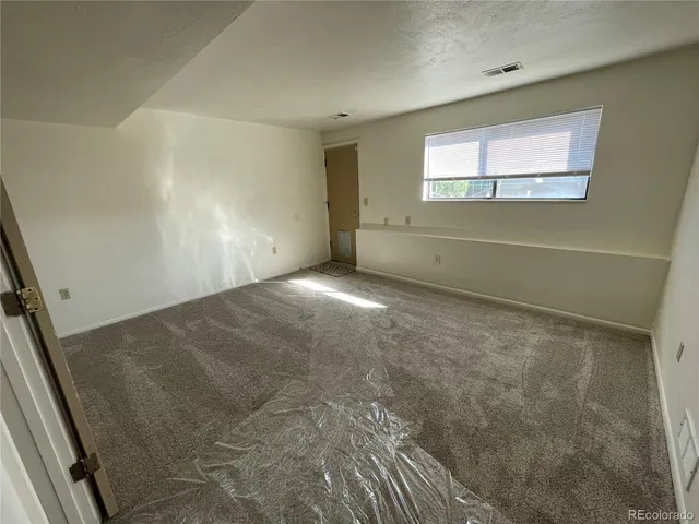 en empty room with window