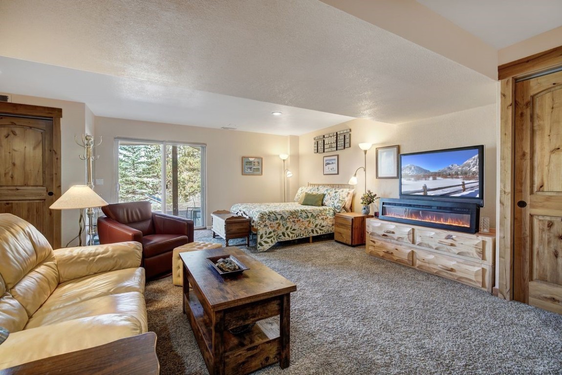 379 Hummingbird Circle Silverthorne, CO 80498 - Photo 22 of 44 a living room with furniture and a flat screen tv