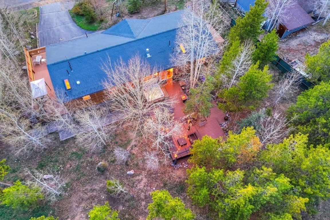 379 Hummingbird Circle Silverthorne, CO 80498 - Photo 42 of 44 a view of a house with a yard and garden