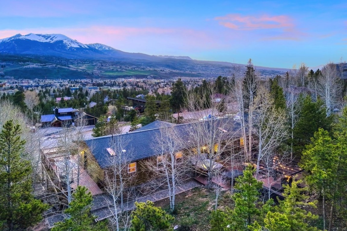 379 Hummingbird Circle Silverthorne, CO 80498 - Photo 43 of 44 a view of a city with sunset view