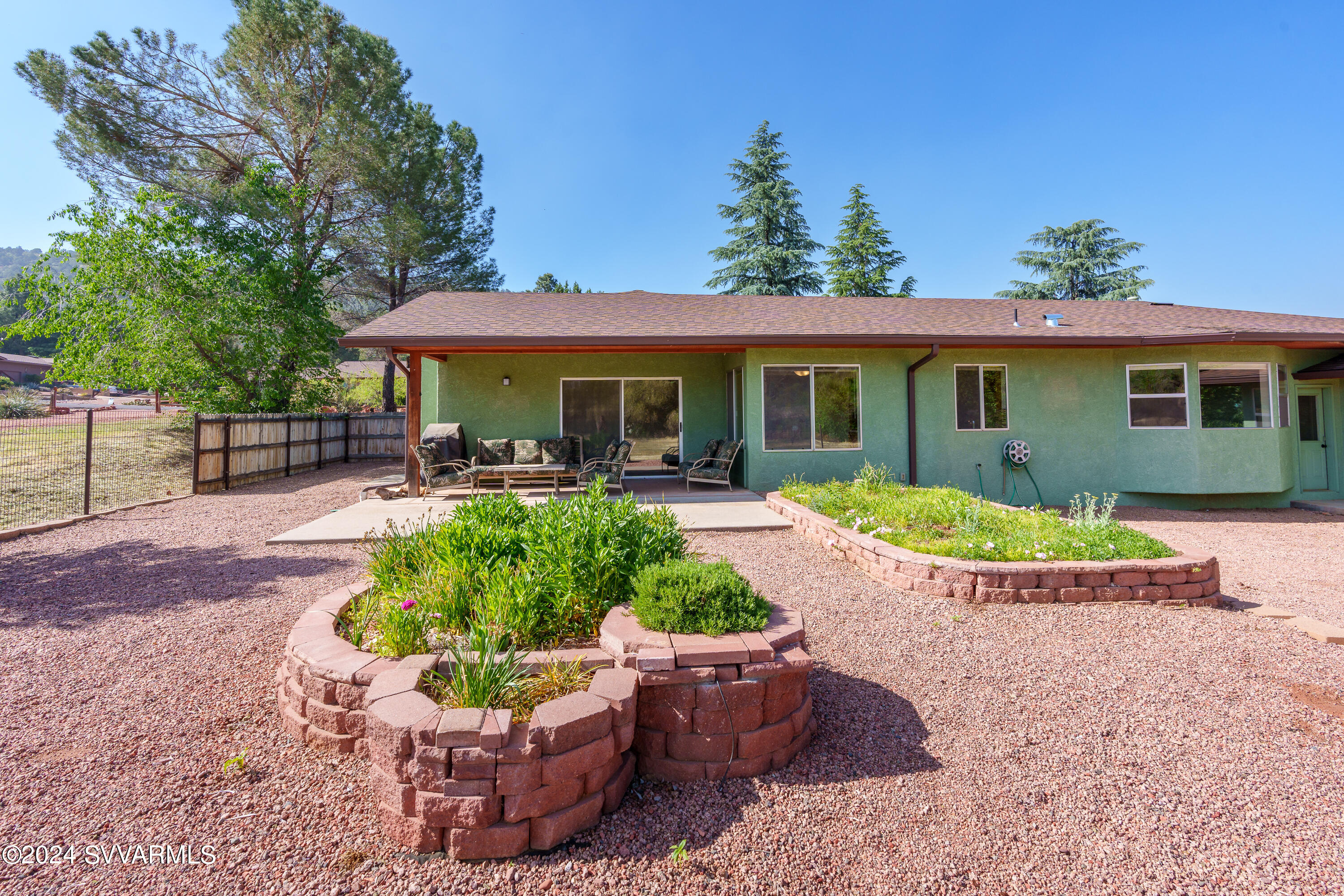 60 Sierra Road Sedona, AZ 86336 - Photo 35 of 43 Rear View Of Home