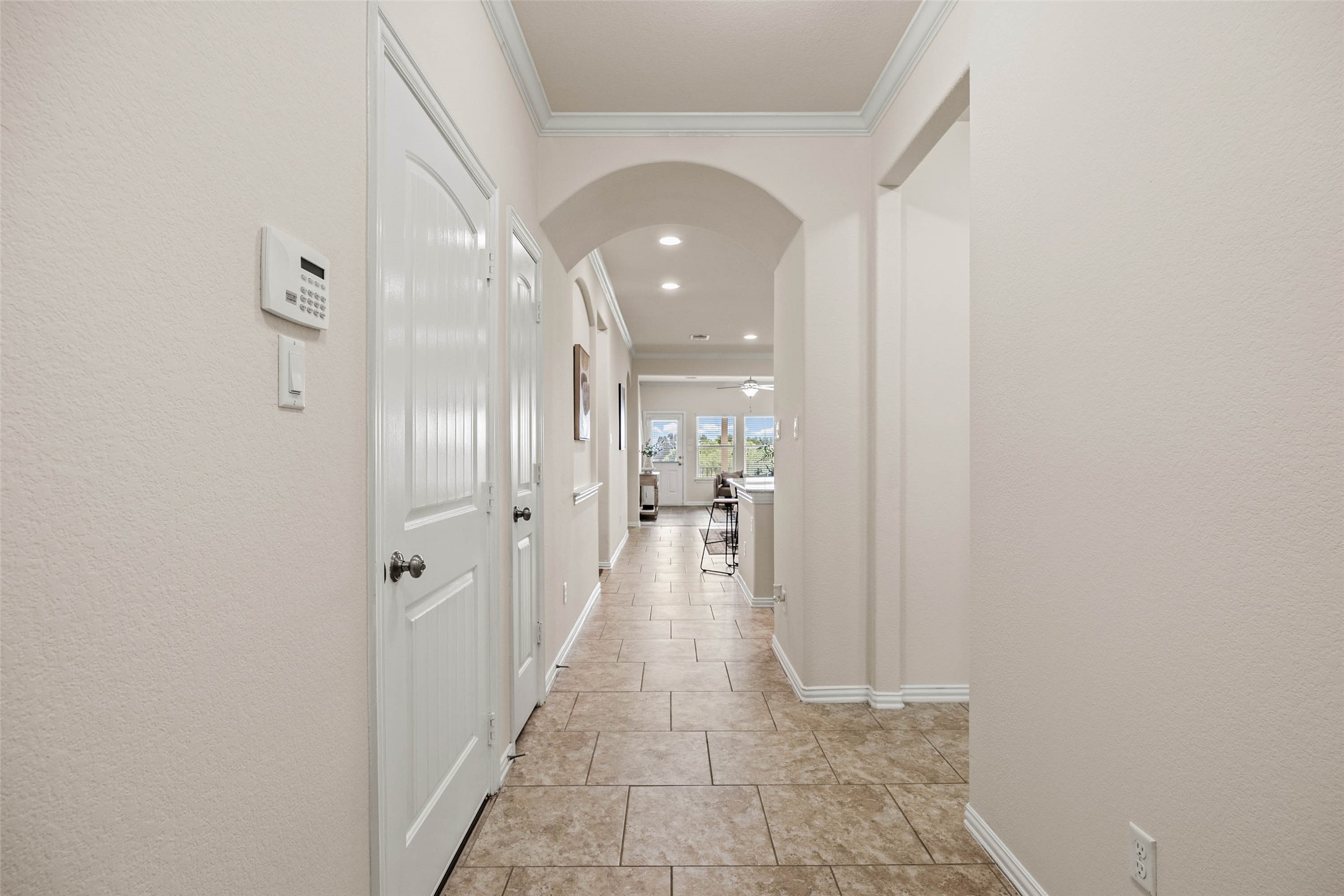 536 Rancho Verde Drive Leander, TX 78641 - Photo 3 of 37 a view of a hallway