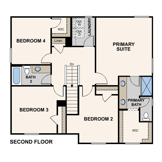 400 South Orange Avenue Reedley, CA 93654 - Photo 3 of 9 400 S Orange Ave Floorplan, Second Floor