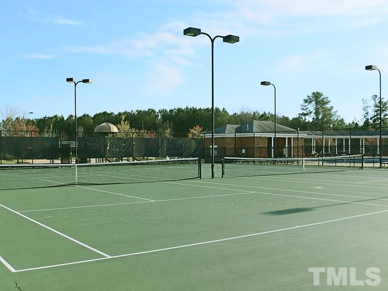 1045 Ileagnes Road Raleigh, NC 27603 - Photo 21 of 22 a view of a tennis court