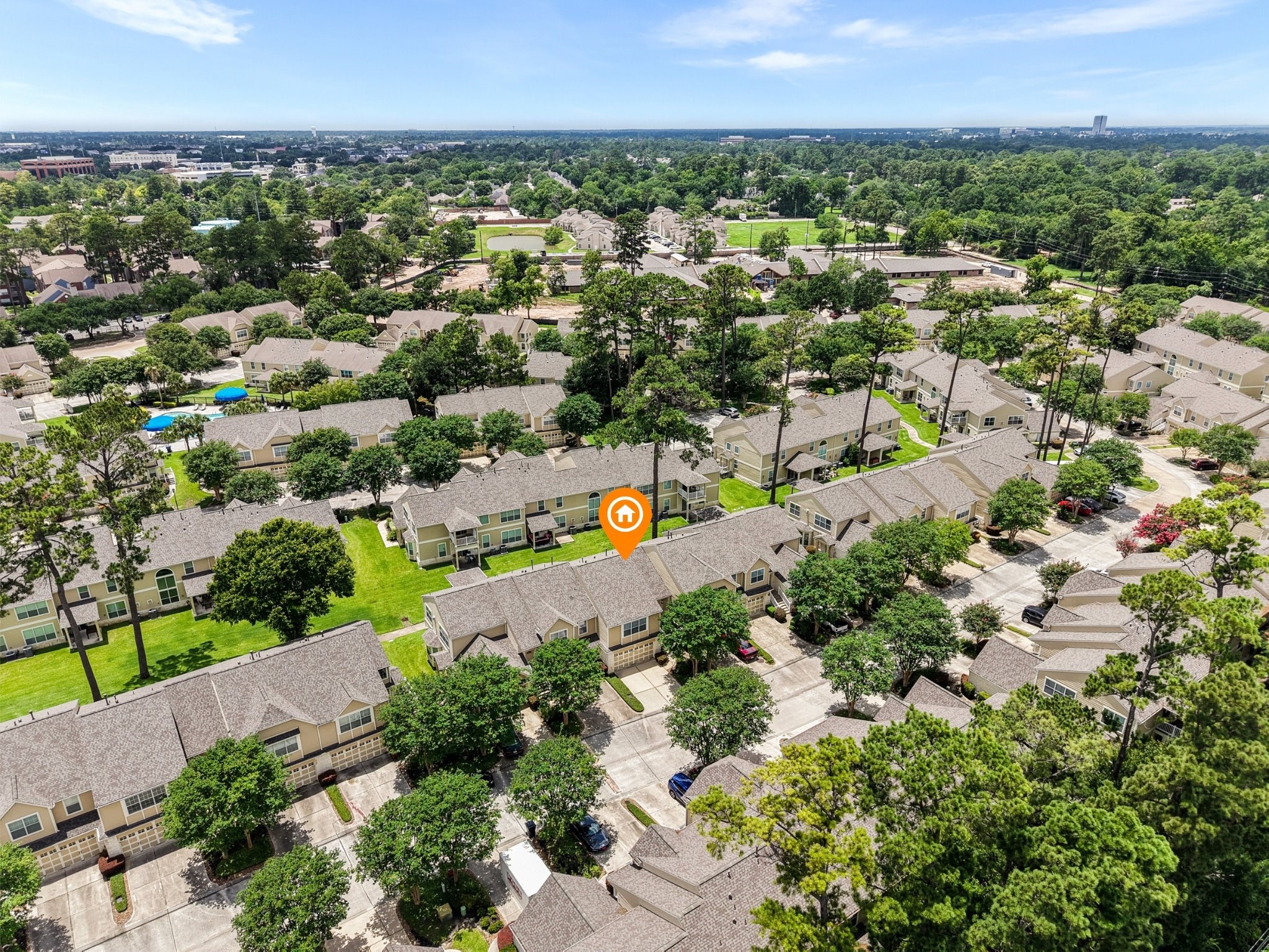 13600 Breton Ridge Street, Unit 31C Houston, TX 77070 - Photo 4 of 31 Tree-lined streets and beautifully maintained grounds create a welcoming atmosphere throughout the community. Residents appreciate the thoughtful upkeep and neighborhood feel that make it such a desirable place to call home.