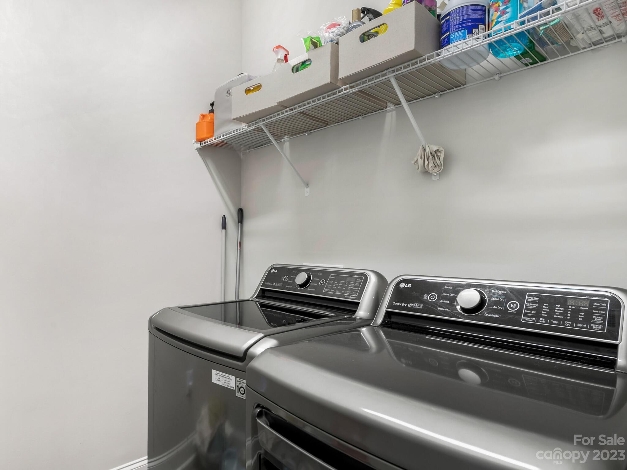 3324 Sincerity Road Monroe, NC 28110 - Photo 15 of 24 a utility room with dryer and washer