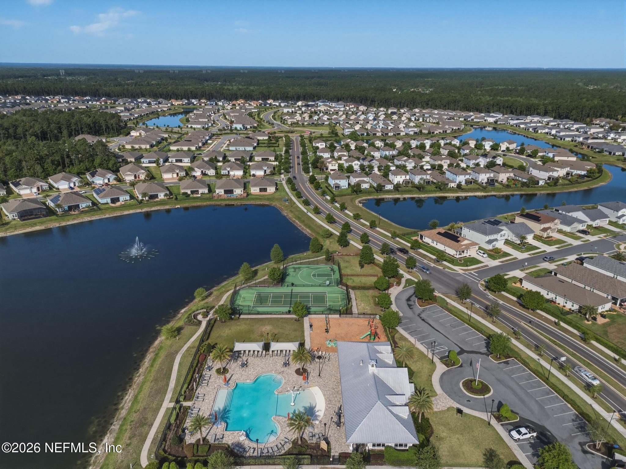 3841 Heatherbrook Place Middleburg, FL 32068 - Photo 38 of 39 a view of a balcony with an ocean view