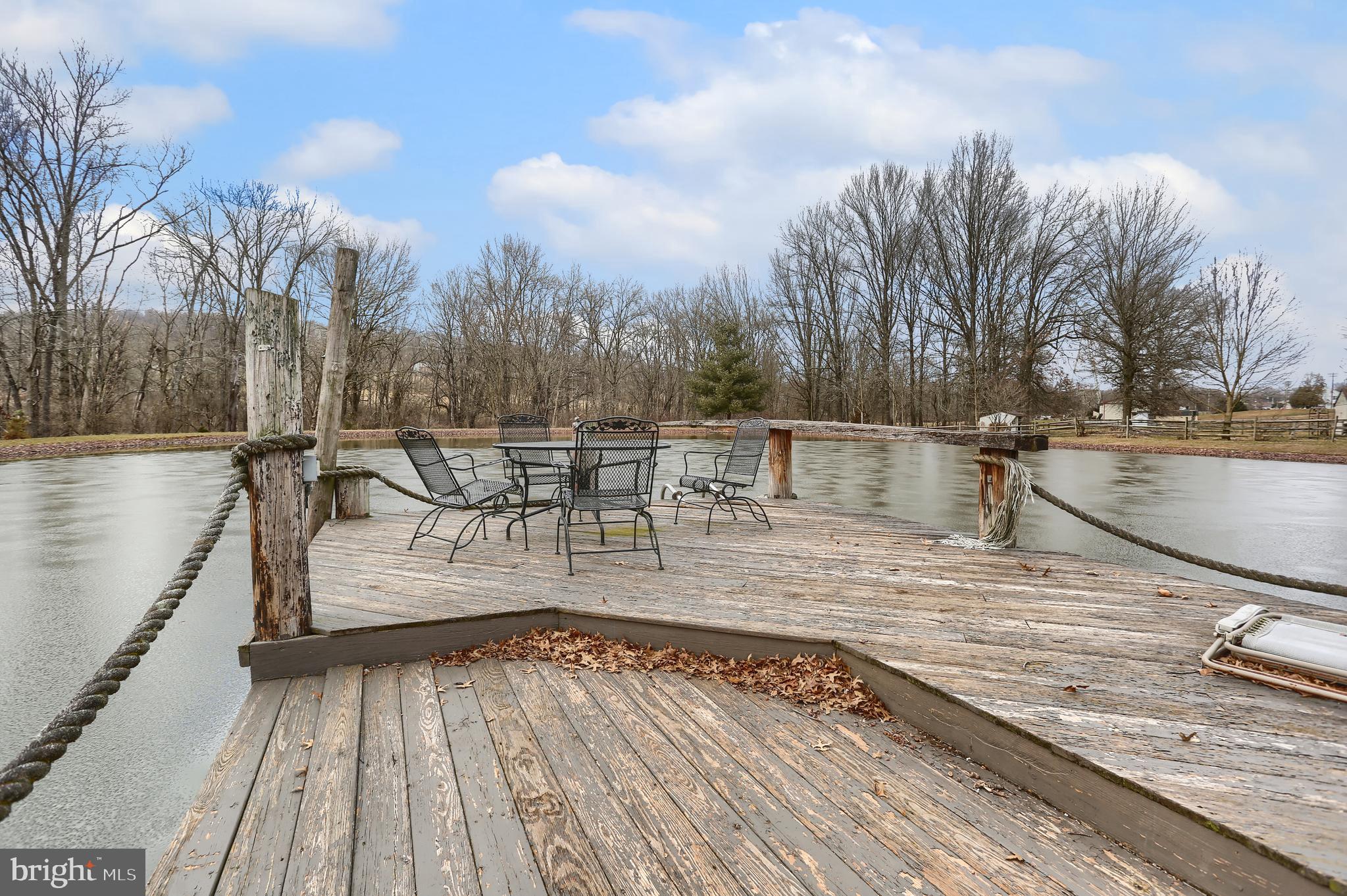 553 Reinholds Road Denver, PA 17517 - Photo 10 of 59 Dock at pond