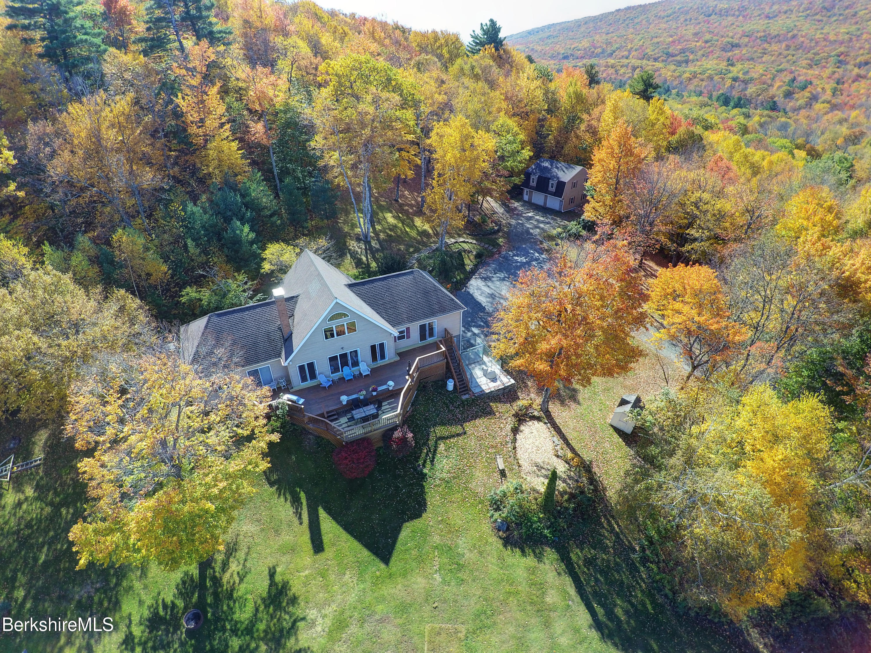 160 Bailey Road Lanesborough, MA 01237 - Photo 44 of 52 910 Aerial Photo