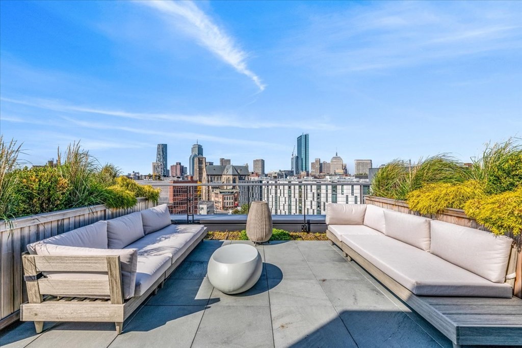 76 Wareham Street, Unit 4A Boston, MA 02118 - Photo 36 of 38 a view of roof deck with patio