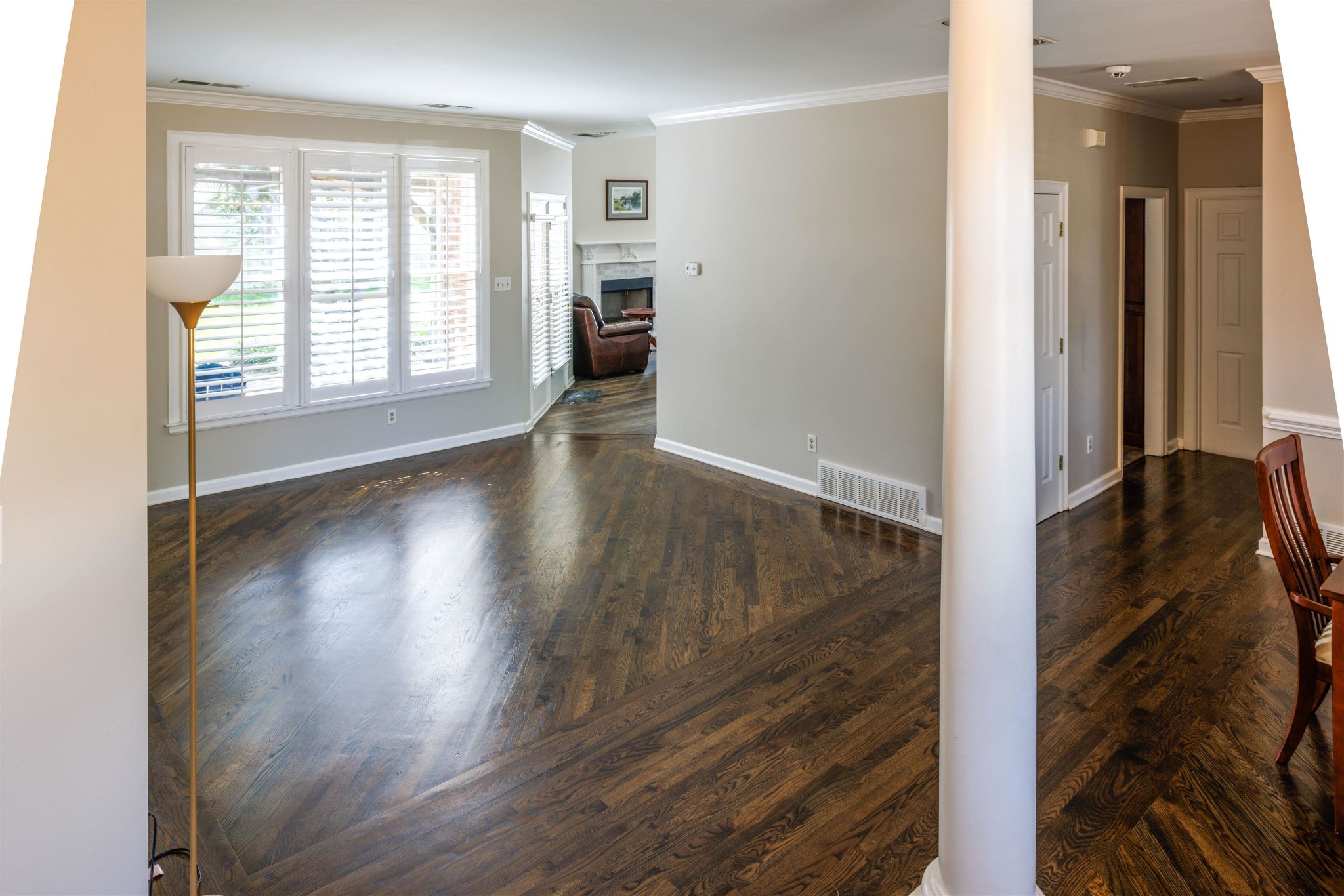 95 Morris Manor Drive Collierville, TN 38017 - Photo 10 of 35 wooden floor in an empty room with a window