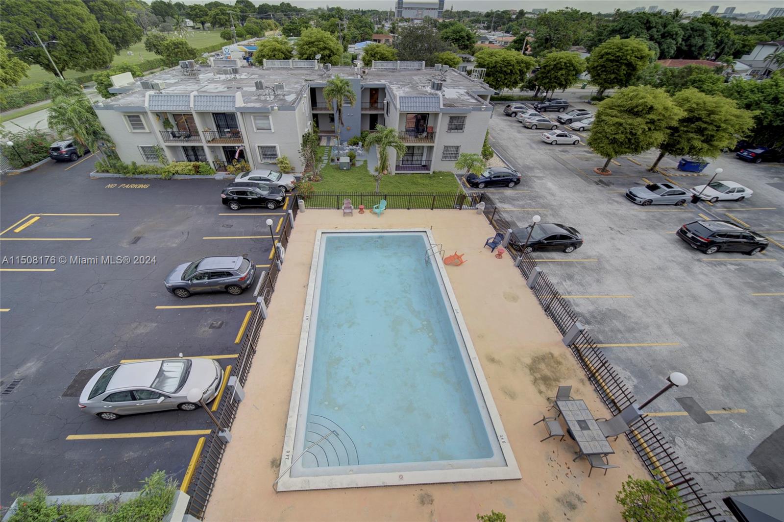 Coral Gate Miami, FL 33145 - Photo 8 of 35 an aerial view of a house with garden space