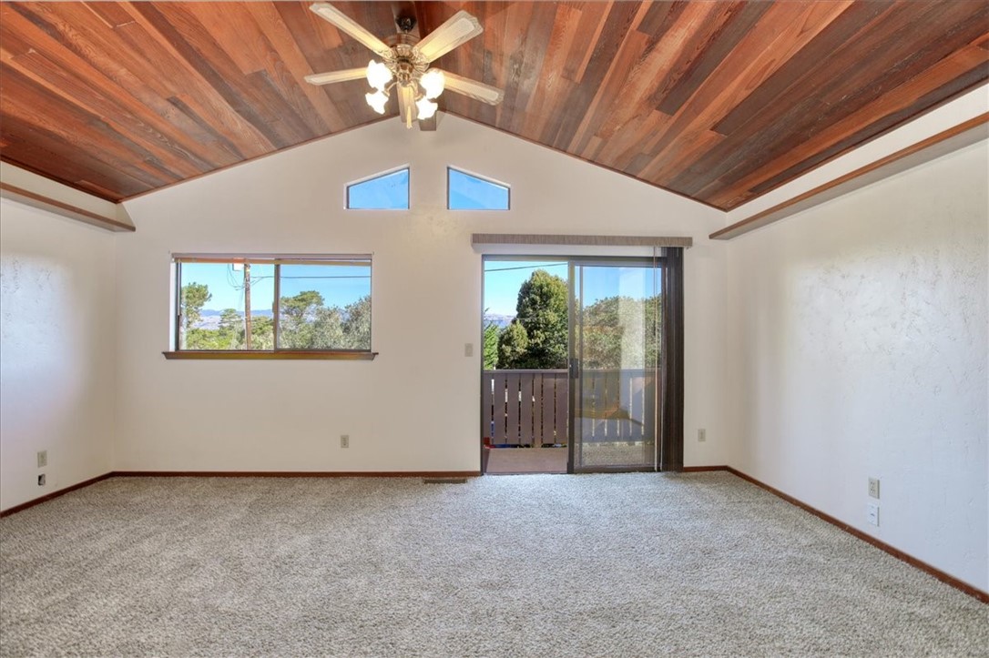 2550 Emerson Road Cambria, CA 93428 - Photo 11 of 49 a view of a livingroom with a ceiling fan and window