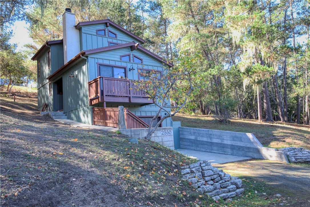 2550 Emerson Road Cambria, CA 93428 - Photo 2 of 49 a view of a house with a yard