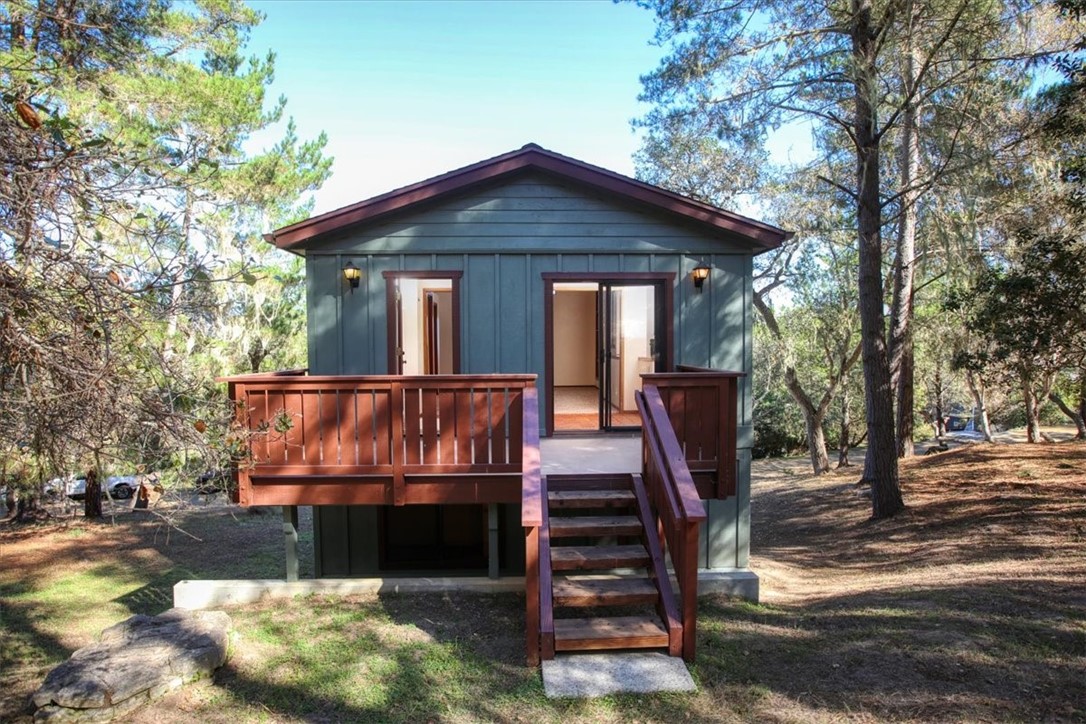 2550 Emerson Road Cambria, CA 93428 - Photo 39 of 49 a view of a house with a yard