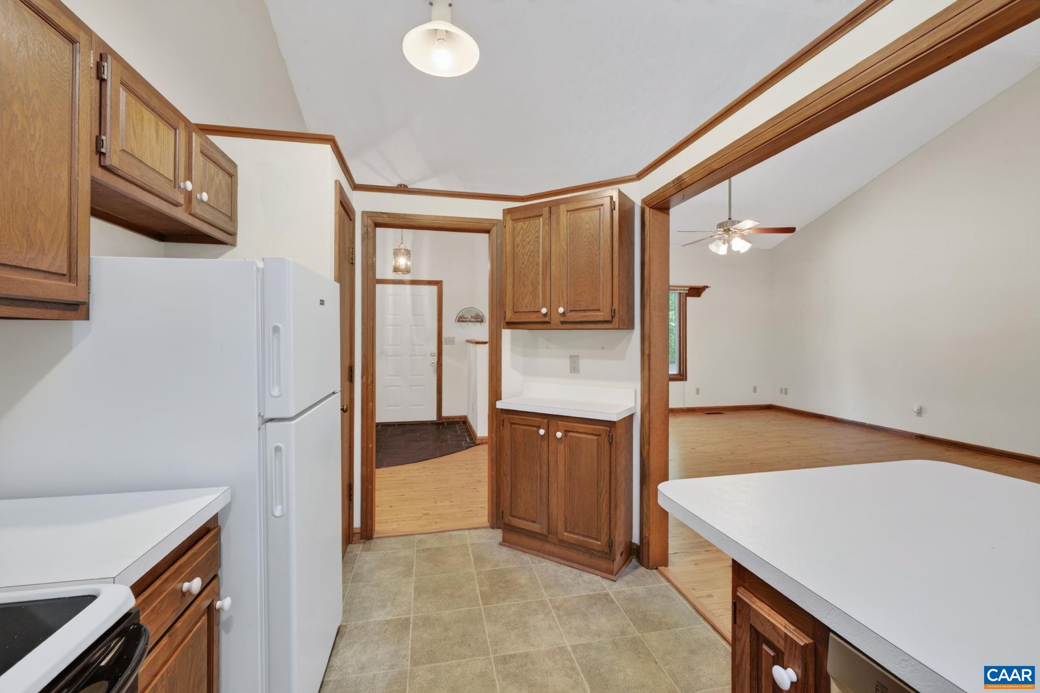 9 Timberlake Terrace Palmyra, VA 22963 - Photo 11 of 35 a kitchen with a refrigerator and a sink
