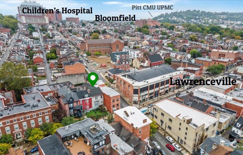 4402 Butler Street Pittsburgh, PA 15201 - Photo 24 of 28 an aerial view of a city