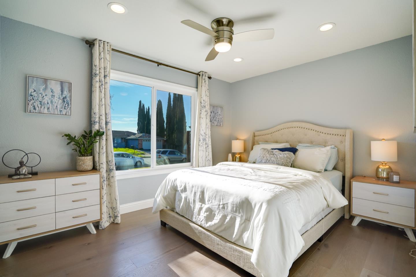 3143 Kermath Drive San Jose, CA 95132 - Photo 33 of 62 a bedroom with a bed and a window