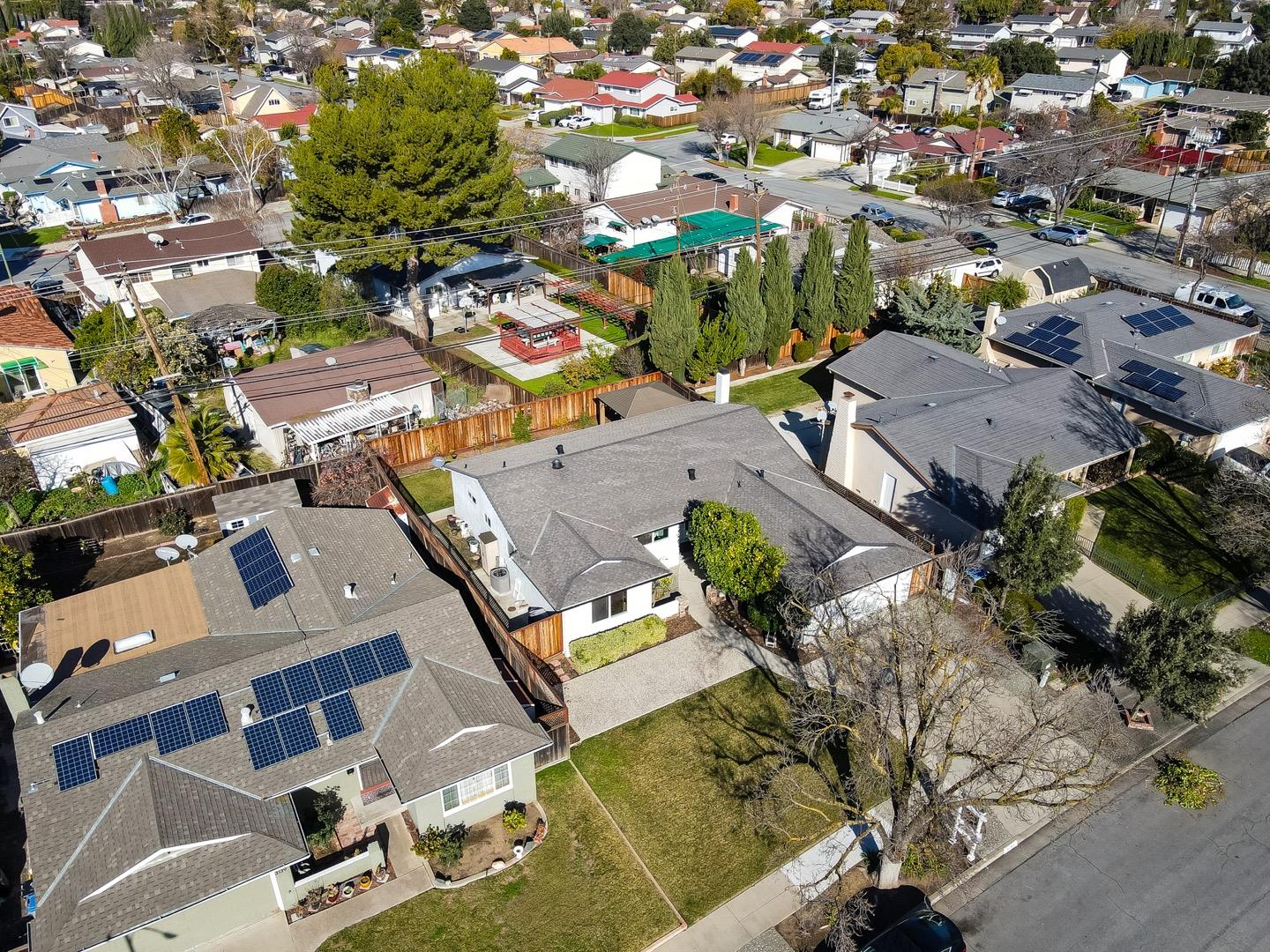 3143 Kermath Drive San Jose, CA 95132 - Photo 57 of 62 an aerial view of residential houses with outdoor space