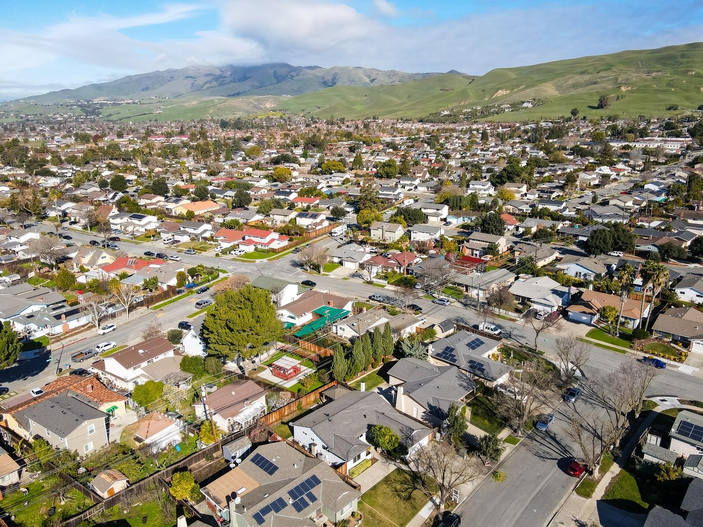 3143 Kermath Drive San Jose, CA 95132 - Photo 61 of 62 an aerial view of residential houses with outdoor space