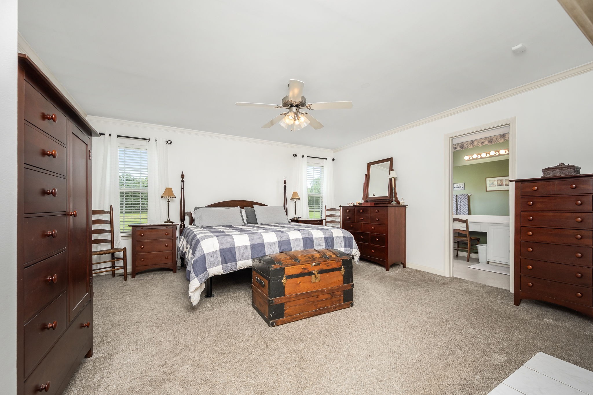 4330 River Lane Milton, TN 37118 - Photo 18 of 44 a bedroom with furniture and window