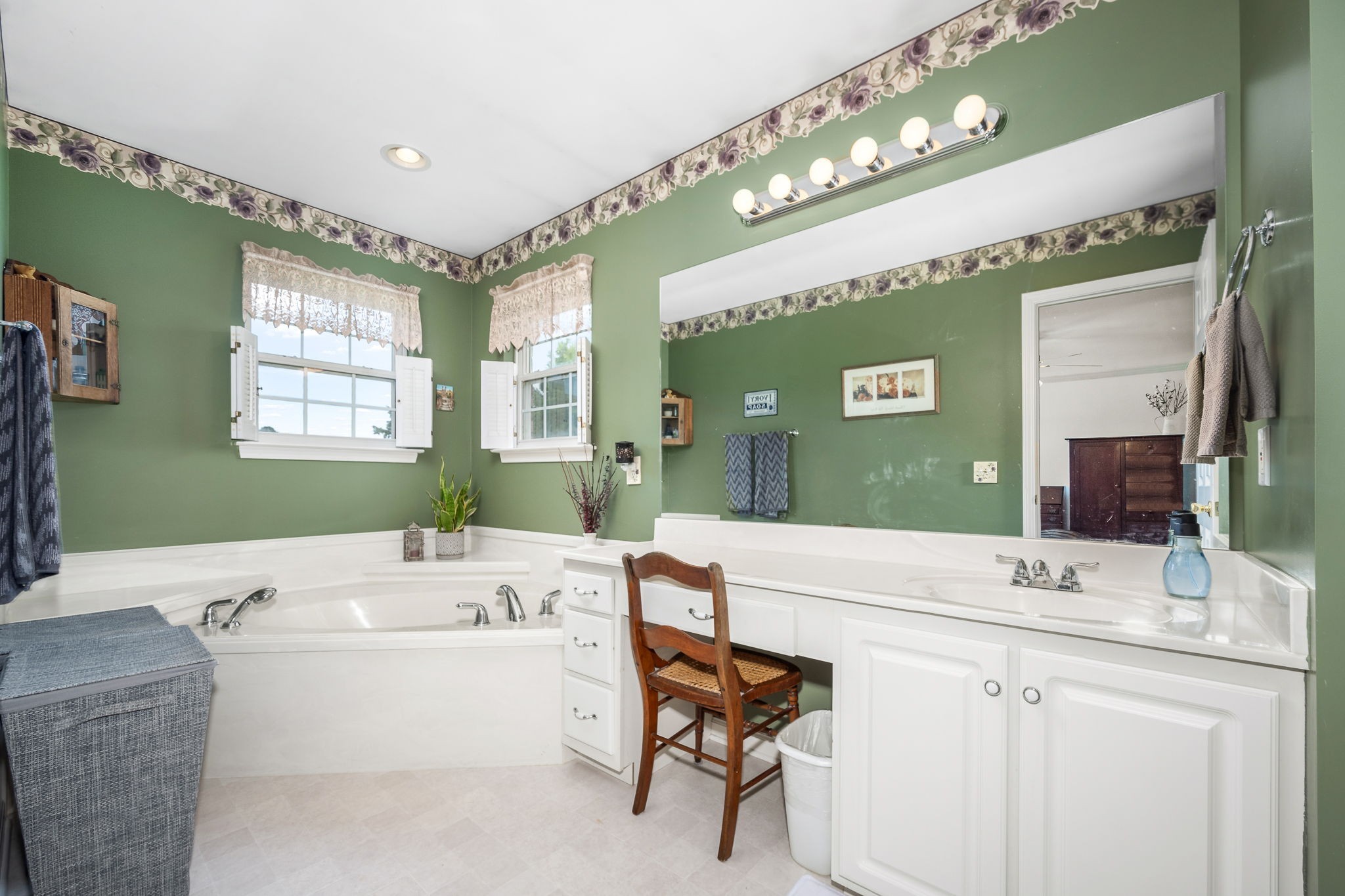 4330 River Lane Milton, TN 37118 - Photo 21 of 44 a bathroom with a sink vanity and a mirror