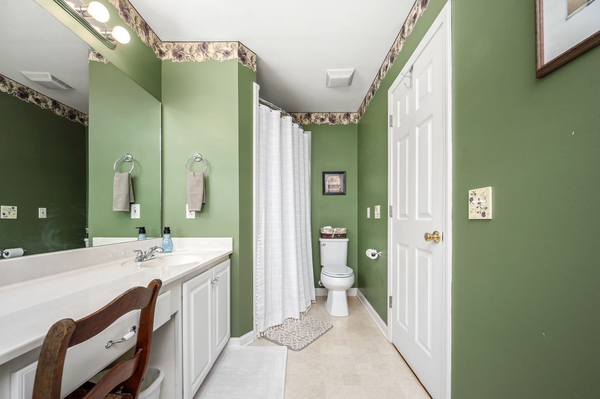 4330 River Lane Milton, TN 37118 - Photo 22 of 44 a spacious bathroom with a double vanity sink and a mirror