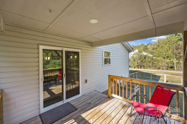 a view of an outdoor space with seating area