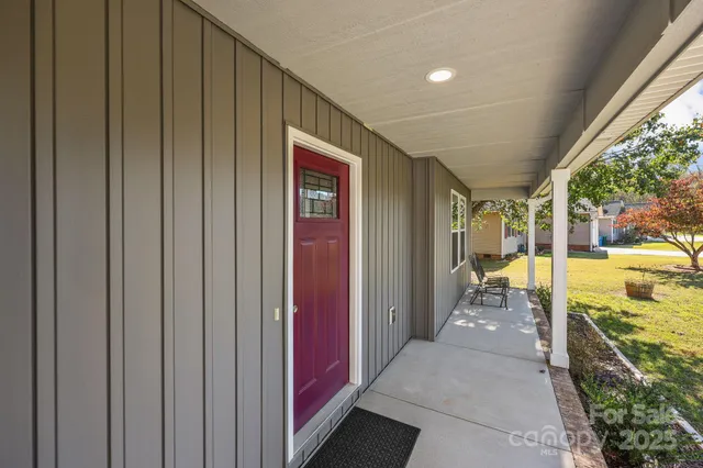 a view of a entryway