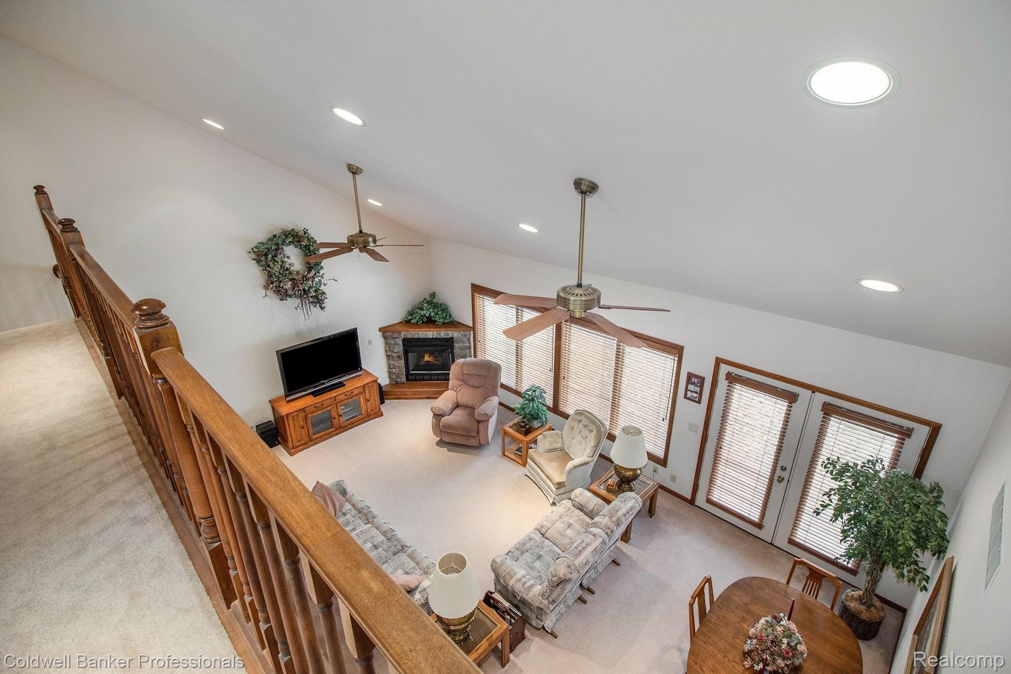 3482 McCormick Road Lapeer, MI 48446 - Photo 13 of 25 Living Room From Loft