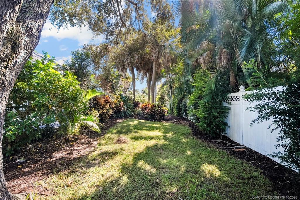 101 South Sewalls Point Road Stuart, FL 34996 - Photo 40 of 41 a view of yard with small fountain