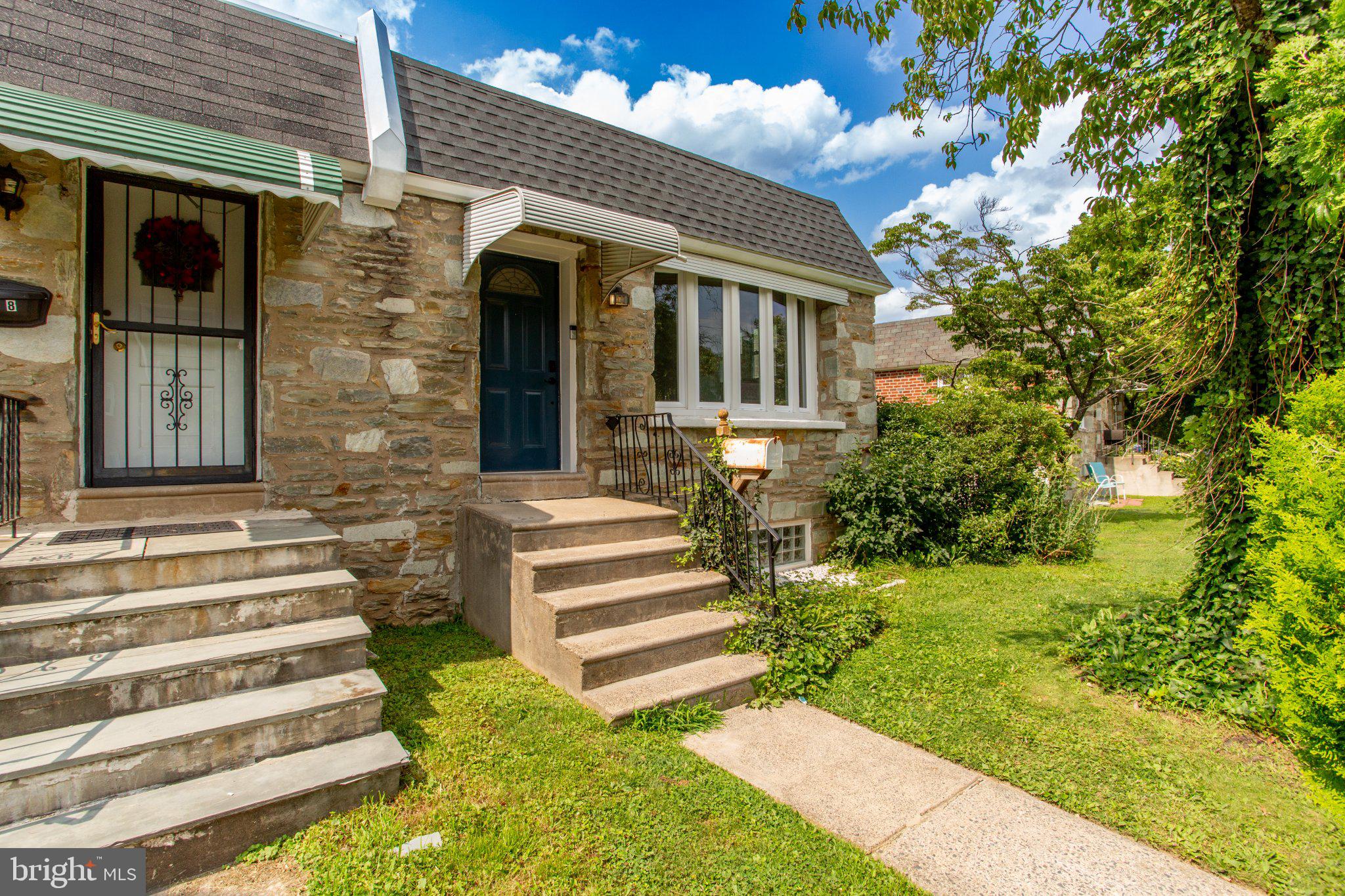 540 Wanamaker Road Jenkintown, PA 19046 - Photo 3 of 40 Charming stone-front home with greenery.