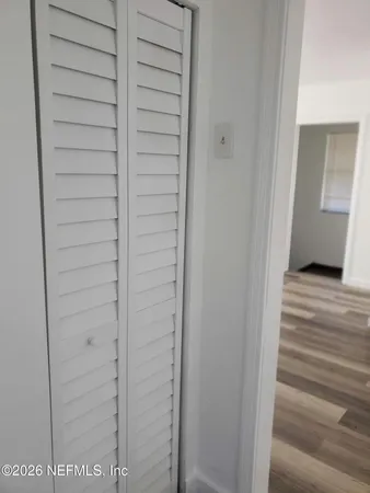 a view of front door