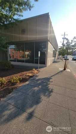 a backyard of a house