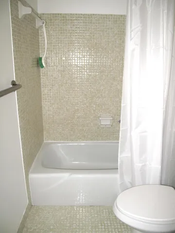 a sink with a mirror