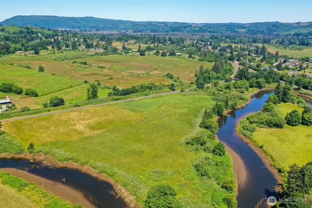 a view of a city with an ocean