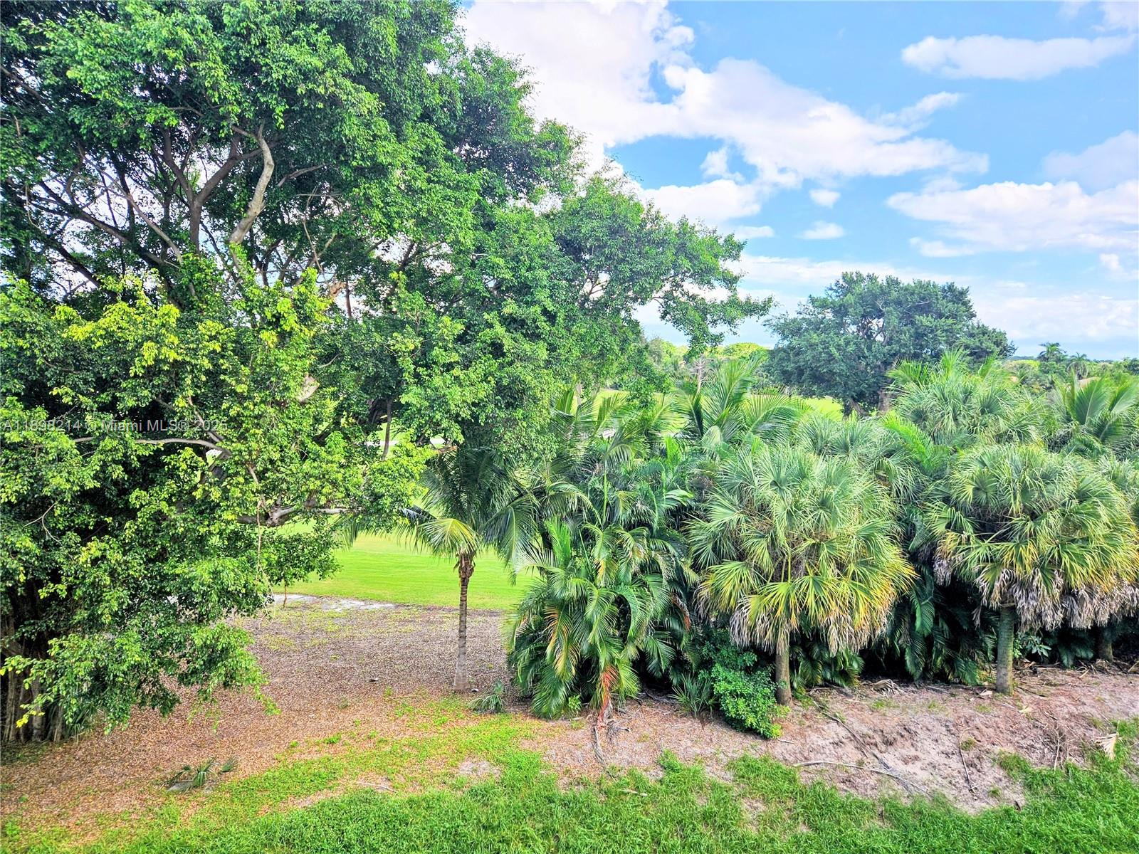 6085 Balboa Circle, Unit 403 Boca Raton, FL 33433 - Photo 29 of 32 a backyard of a house with lots of green space