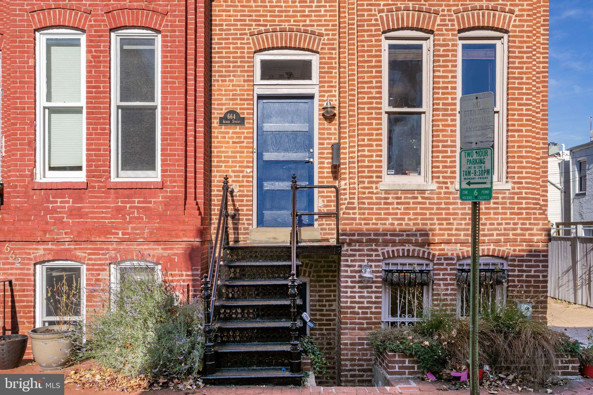 664 Acker Place Northeast Washington, DC 20002 - Photo 2 of 38 South facing home boasts incredible light