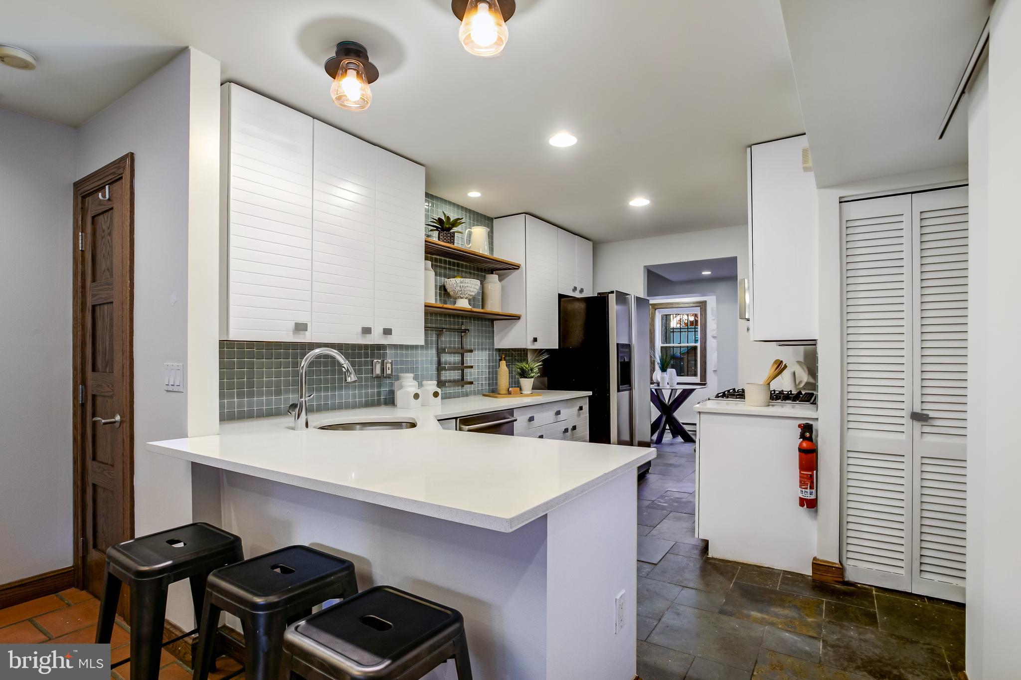 664 Acker Place Northeast Washington, DC 20002 - Photo 11 of 38 Big kitchen with perfect ergonomic layout