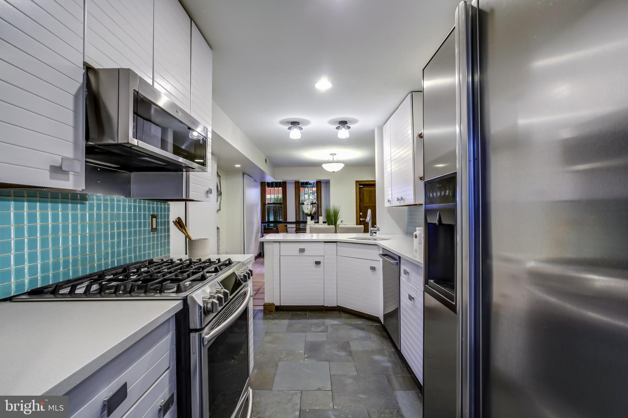 664 Acker Place Northeast Washington, DC 20002 - Photo 14 of 38 View to front of kitchen